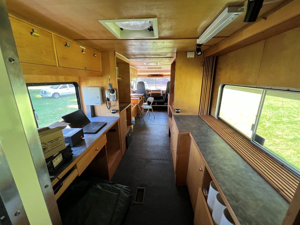 The aft workstation